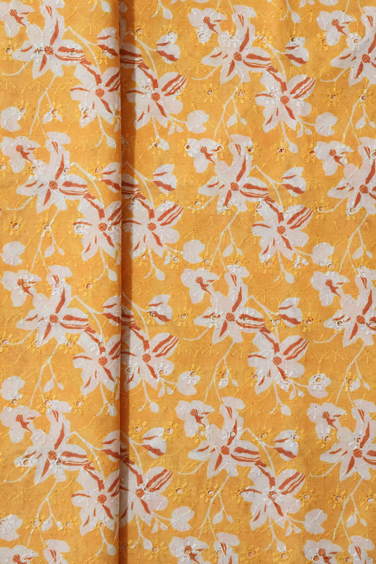 AIzaSyBcstauz-XMPRhEY21AUzeo032pxrXB5Ug - Floral Digital Print On Hakoba Cotton Embroidery Fabric