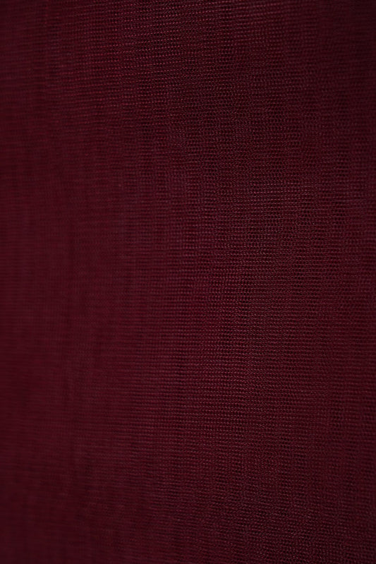 Maroon Dyed Soft Net