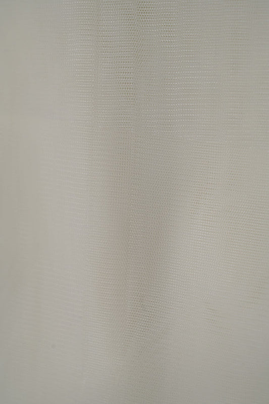 Off White Dyed Soft Net