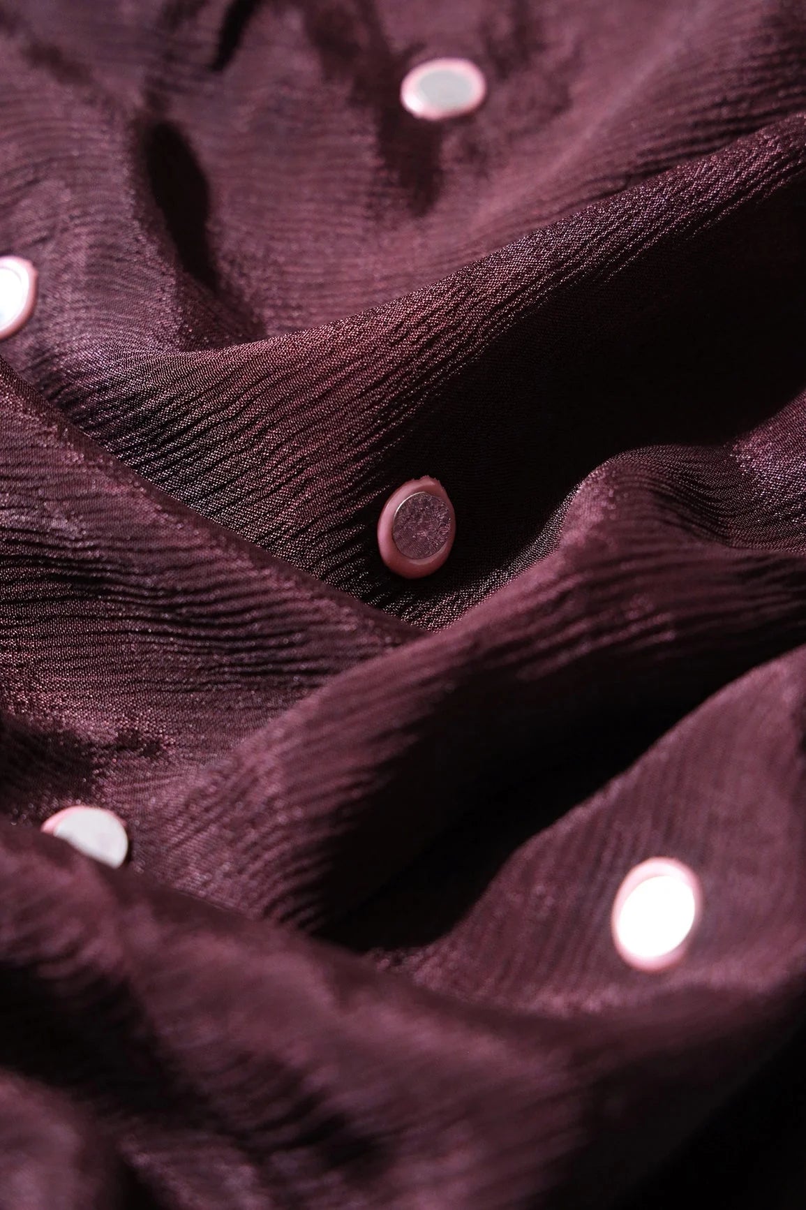 AIzaSyBcstauz-XMPRhEY21AUzeo032pxrXB5Ug - 1.50 Meter Cut Piece Of Real Mirror Embroidery Work On Brown Viscose Chinnon Chiffon Fabric