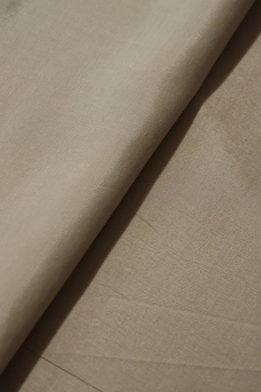 Tan Beige Dyed Santoon Fabric