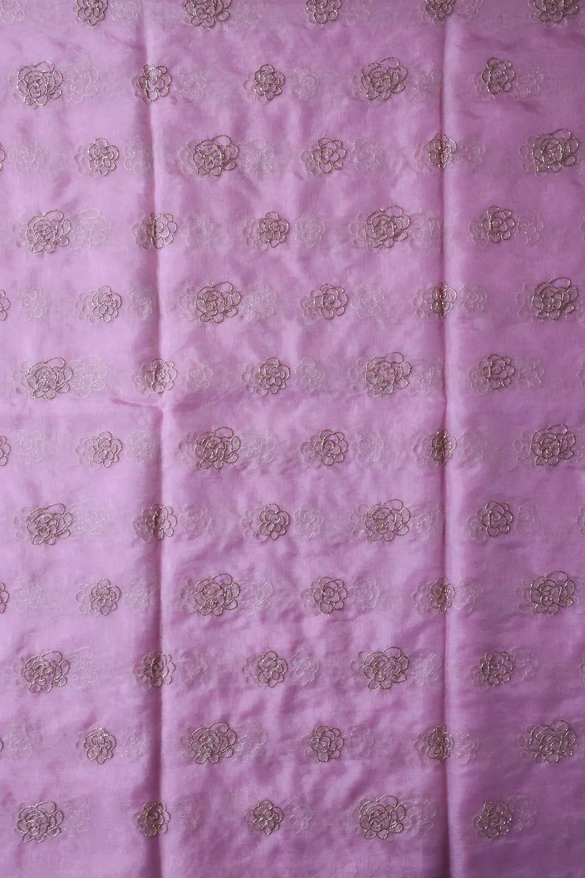 AIzaSyBcstauz-XMPRhEY21AUzeo032pxrXB5Ug - Cut Dana Beads Beautiful Floral Embroidery On Baby Pink Organza Fabric
