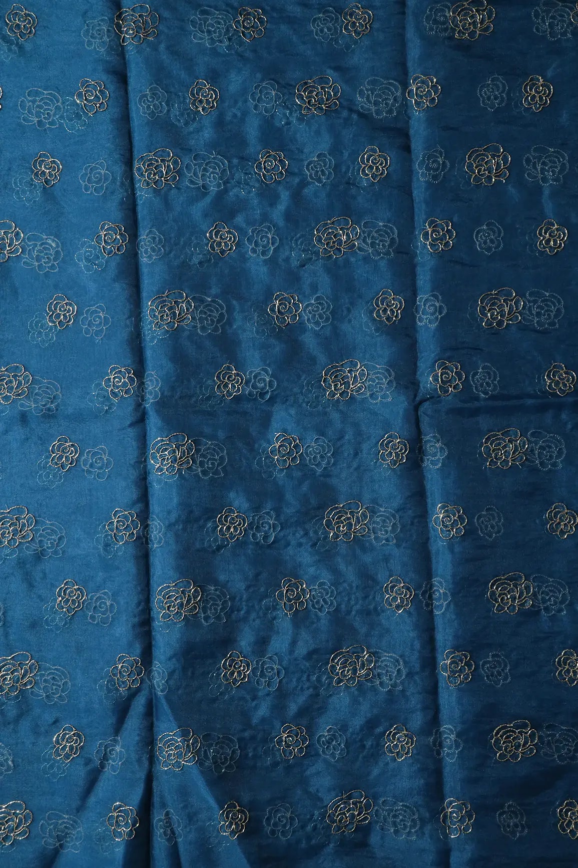 AIzaSyBcstauz-XMPRhEY21AUzeo032pxrXB5Ug - Cut Dana Beads Beautiful Floral Embroidery On Rama Organza Fabric