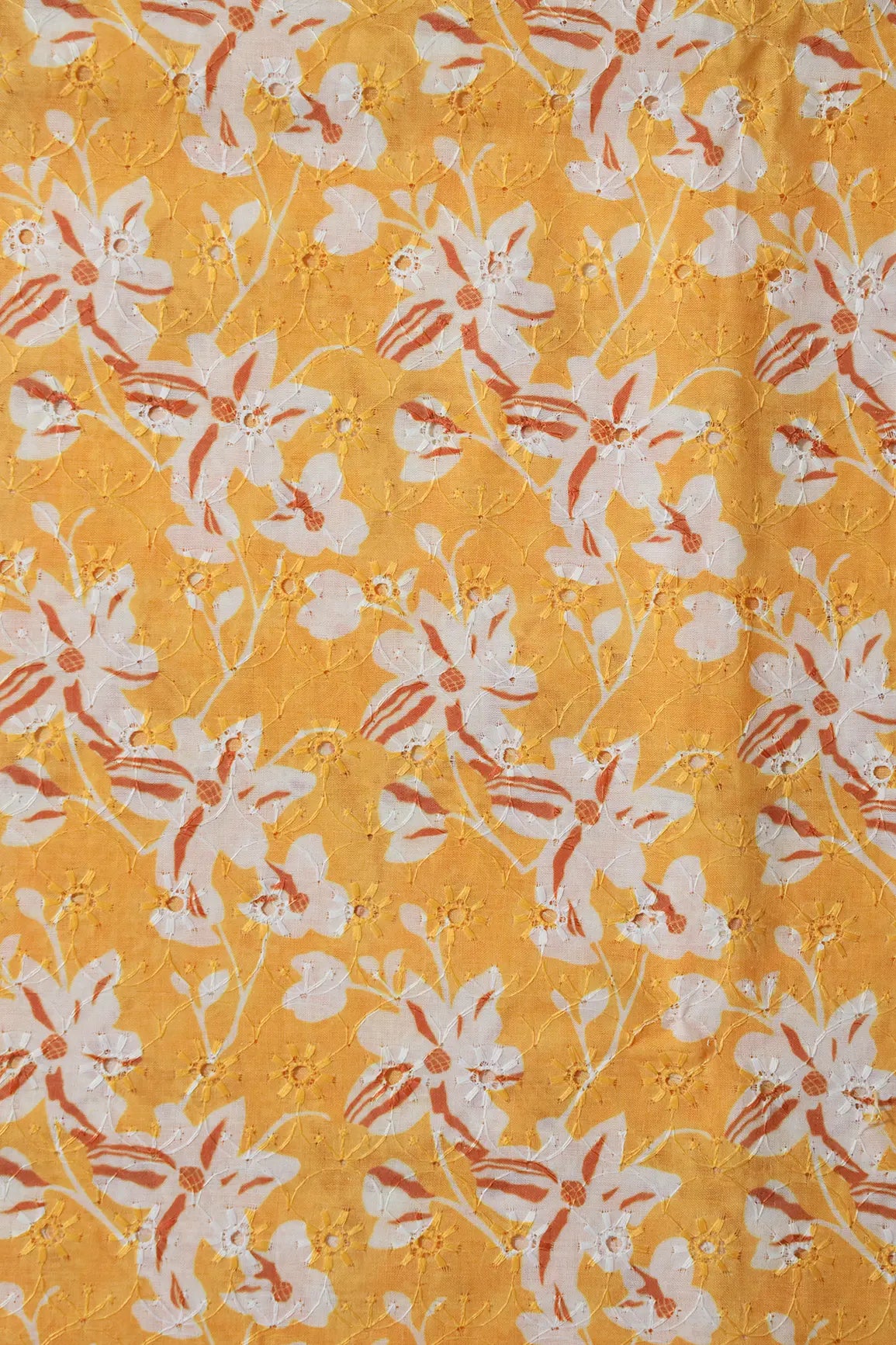 AIzaSyBcstauz-XMPRhEY21AUzeo032pxrXB5Ug - Floral Digital Print On Hakoba Cotton Embroidery Fabric