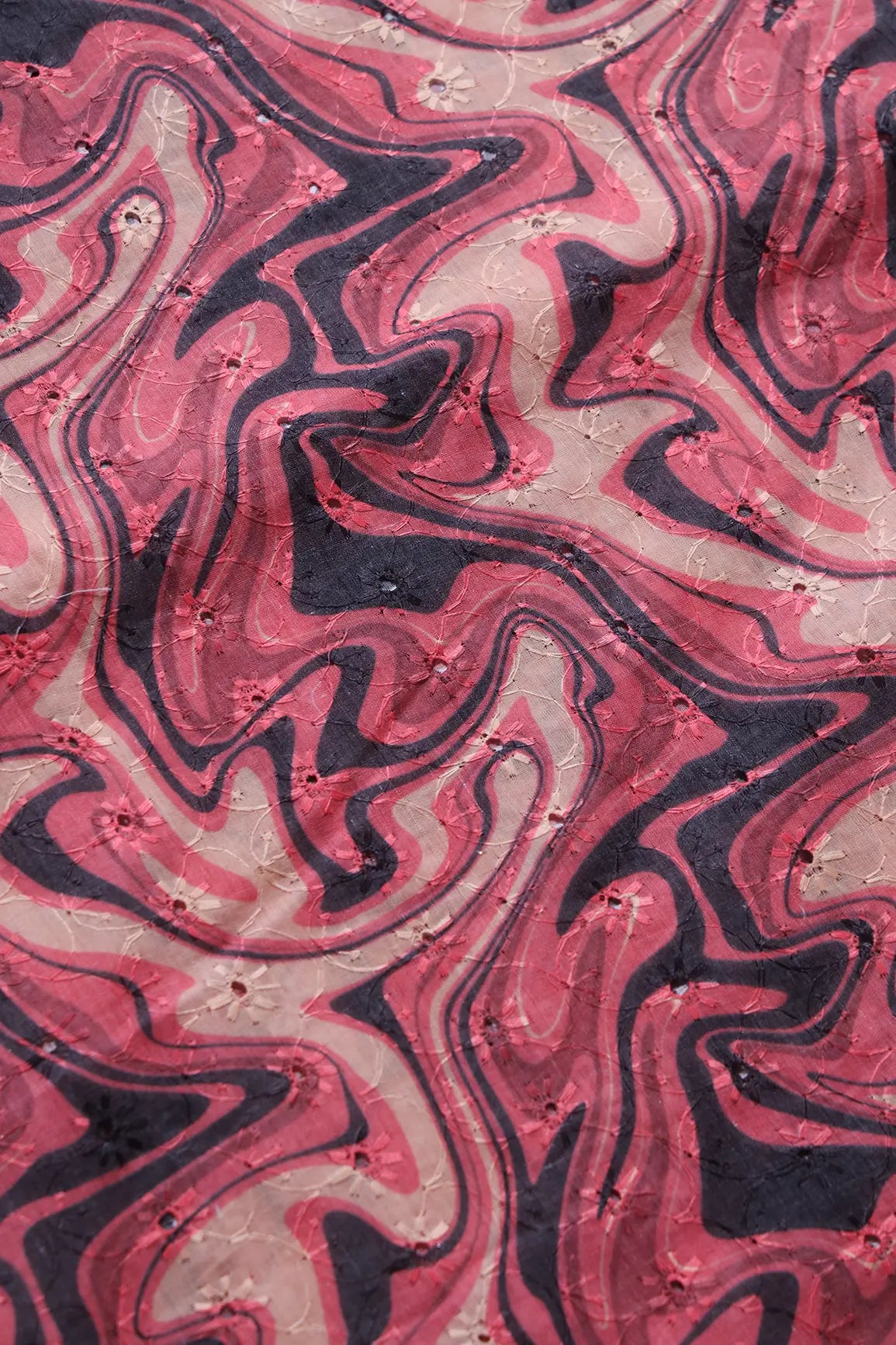 AIzaSyBcstauz-XMPRhEY21AUzeo032pxrXB5Ug - Abstract Digital Print On Hakoba Cotton Embroidery Fabric