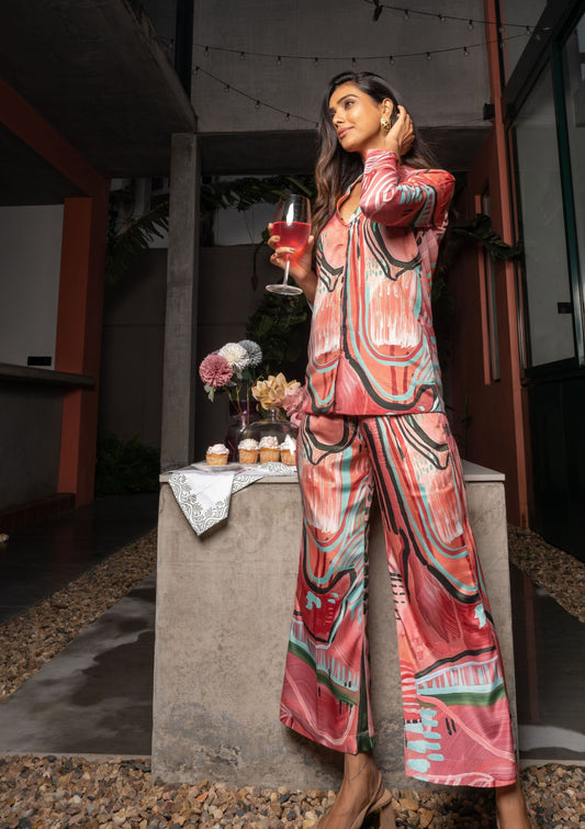 AIzaSyBcstauz-XMPRhEY21AUzeo032pxrXB5Ug - Dunes Abstract Crepe Co-ord Set