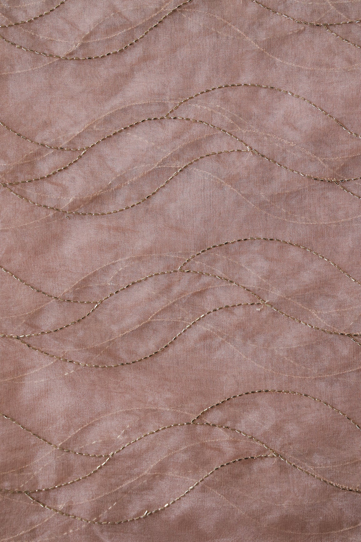 AIzaSyBcstauz-XMPRhEY21AUzeo032pxrXB5Ug - Cut Dana Beads Wonderful Wavy Embroidery On Beige Organza Fabric
