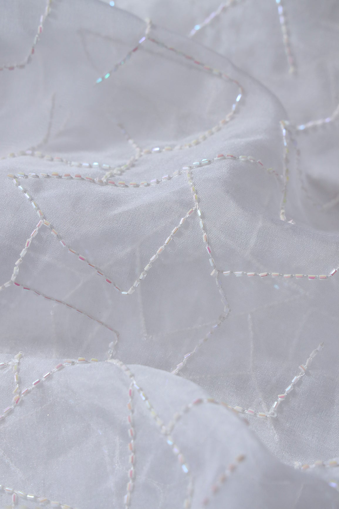 AIzaSyBcstauz-XMPRhEY21AUzeo032pxrXB5Ug - Cut Dana Beads Embroidery On White Dyeable Unstitched Suit Set (3 Piece)