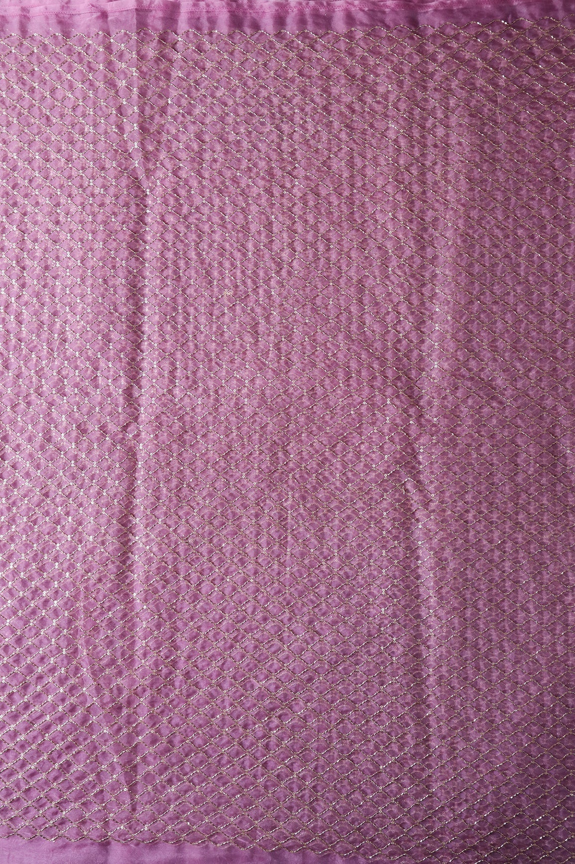 AIzaSyBcstauz-XMPRhEY21AUzeo032pxrXB5Ug - Cut Dana Beads Beautiful Ogee Embroidery On Lavender Organza Fabric