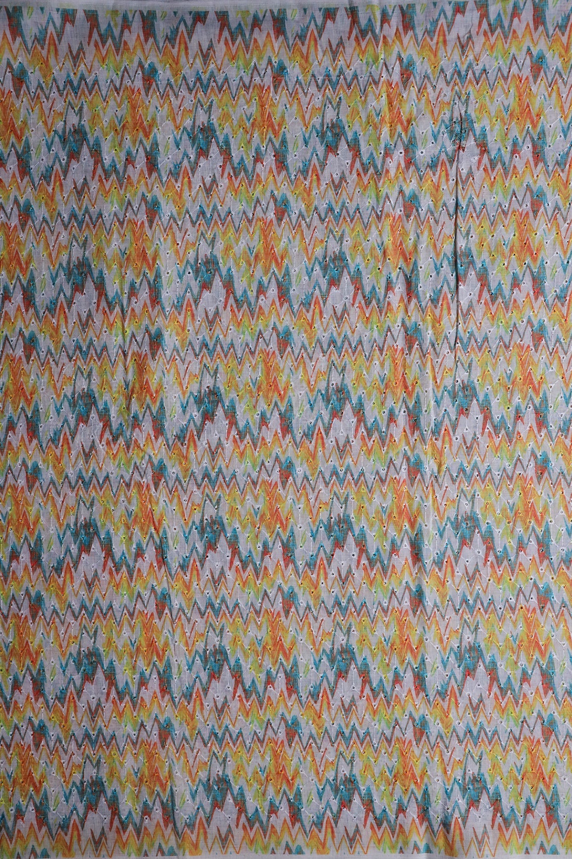 AIzaSyBcstauz-XMPRhEY21AUzeo032pxrXB5Ug - Chevron Digital Print On Hakoba Cotton Embroidery Fabric