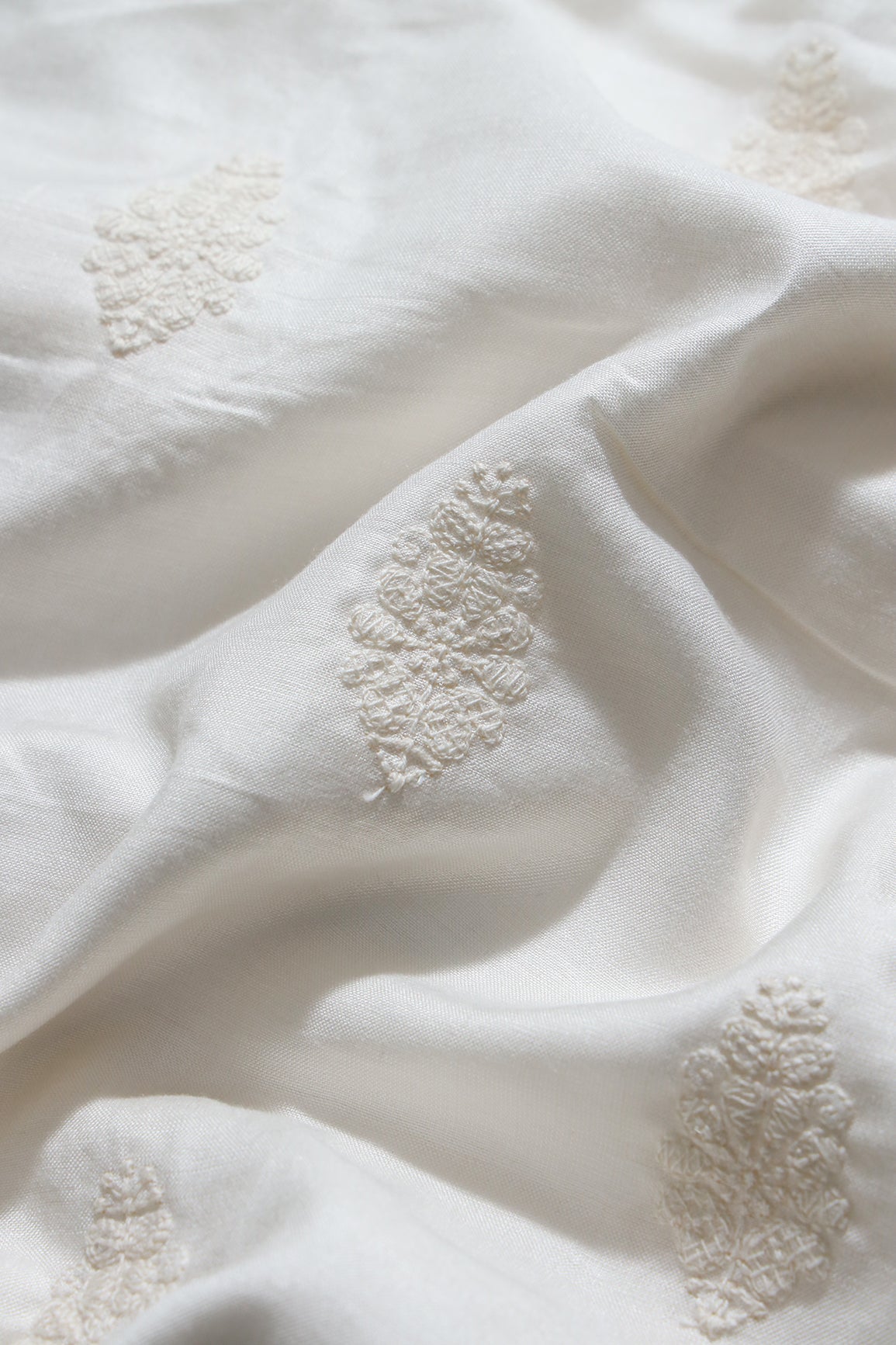 AIzaSyBcstauz-XMPRhEY21AUzeo032pxrXB5Ug - Dyeable Floral Thread Embroidery Work On Pure Dyeable Tussar Silk Fabric