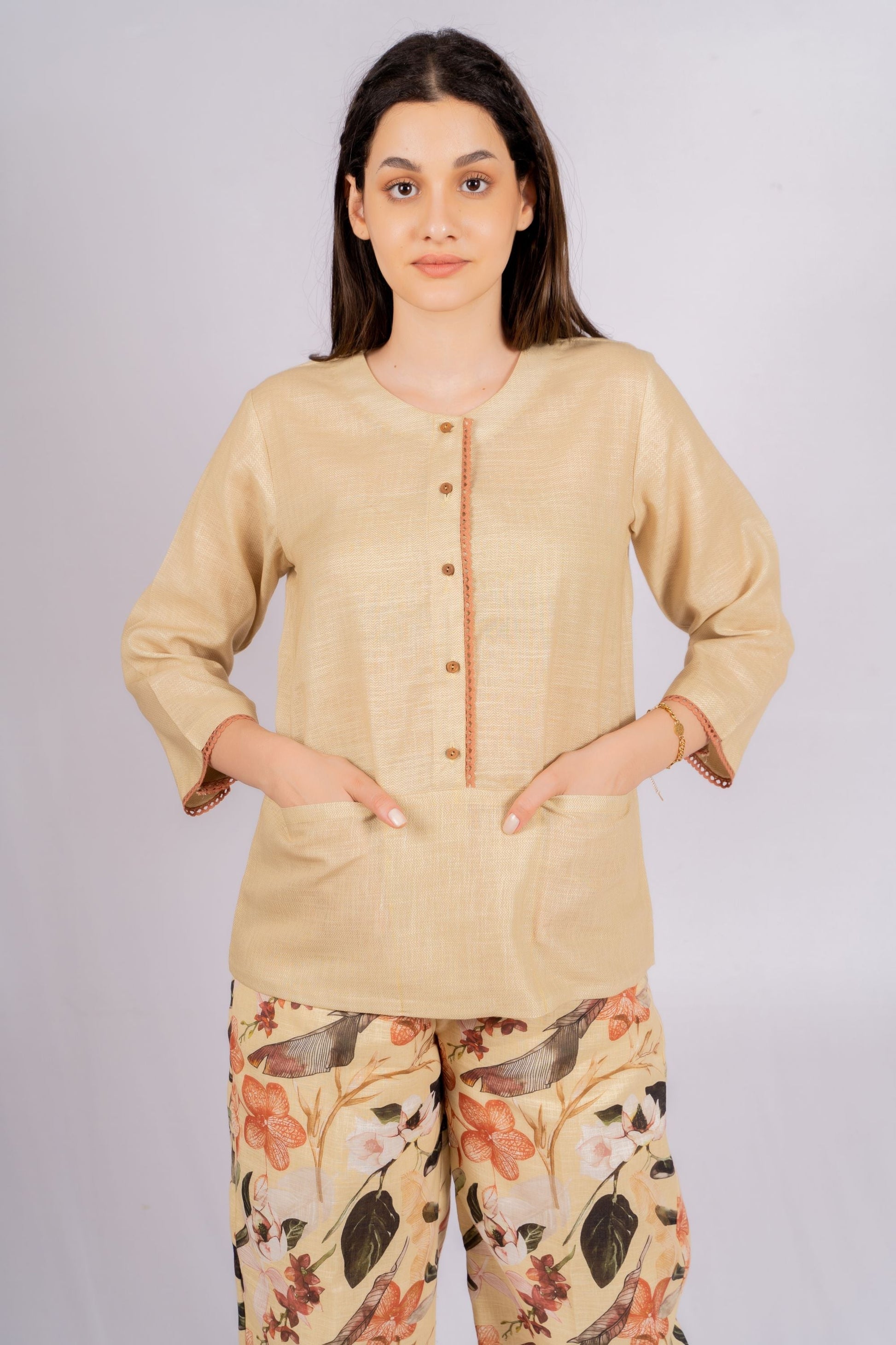 AIzaSyBcstauz-XMPRhEY21AUzeo032pxrXB5Ug - Alma Linen Co-ord Set