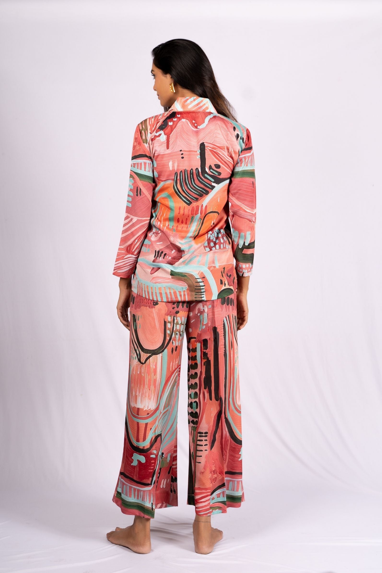 AIzaSyBcstauz-XMPRhEY21AUzeo032pxrXB5Ug - Dunes Abstract Crepe Co-ord Set