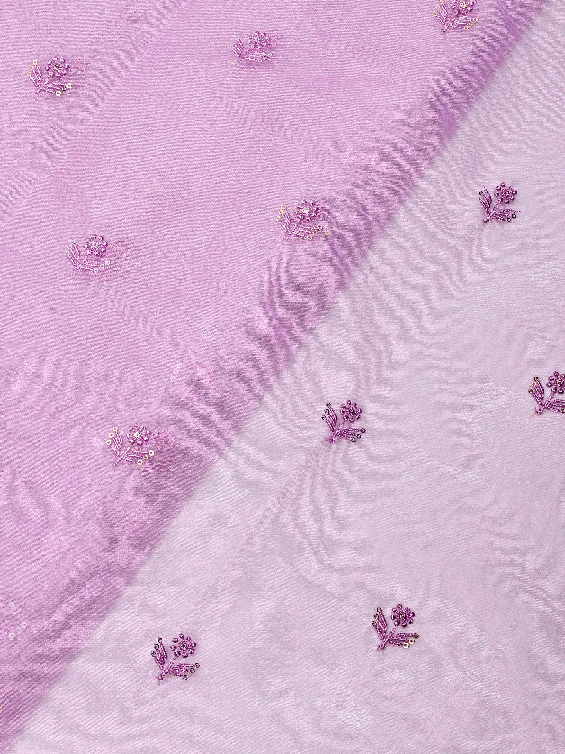 AIzaSyBcstauz-XMPRhEY21AUzeo032pxrXB5Ug - Lavender Saree Set (2 Piece)