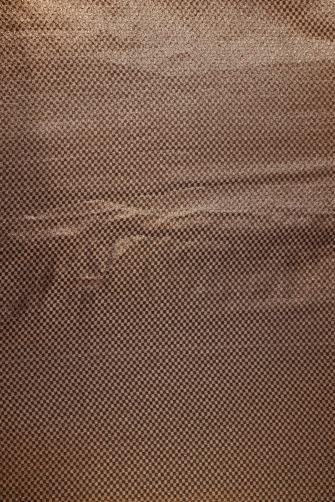 AIzaSyBcstauz-XMPRhEY21AUzeo032pxrXB5Ug - Anmol Black Copper Checks Textured Banarasi Zari Jacquard Fabric