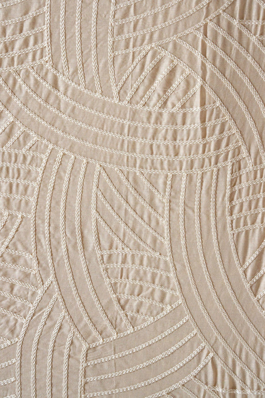 AIzaSyBcstauz-XMPRhEY21AUzeo032pxrXB5Ug - Beige And Pink Unstitched Lehenga Set Fabric (3 Piece)