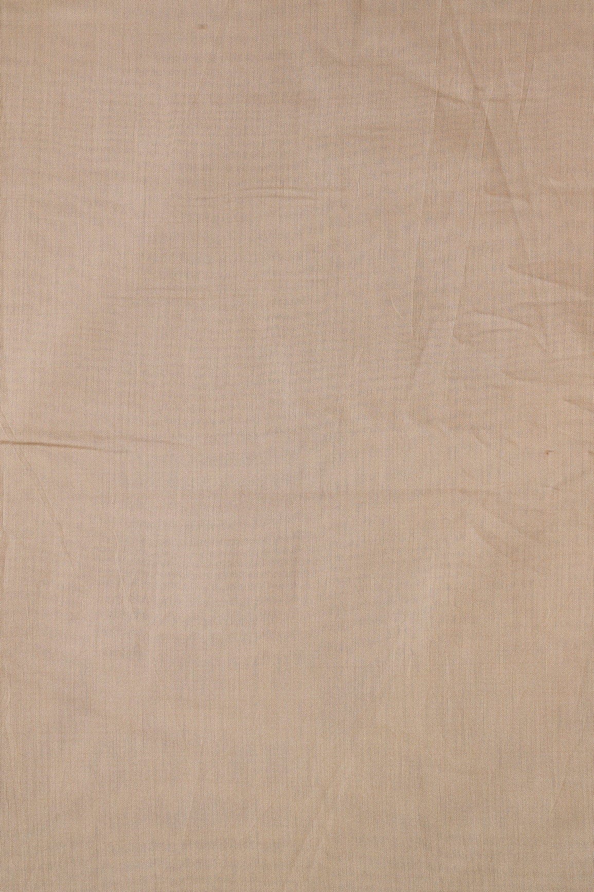 AIzaSyBcstauz-XMPRhEY21AUzeo032pxrXB5Ug - Beige Dyed Viscose Chanderi Silk Fabric