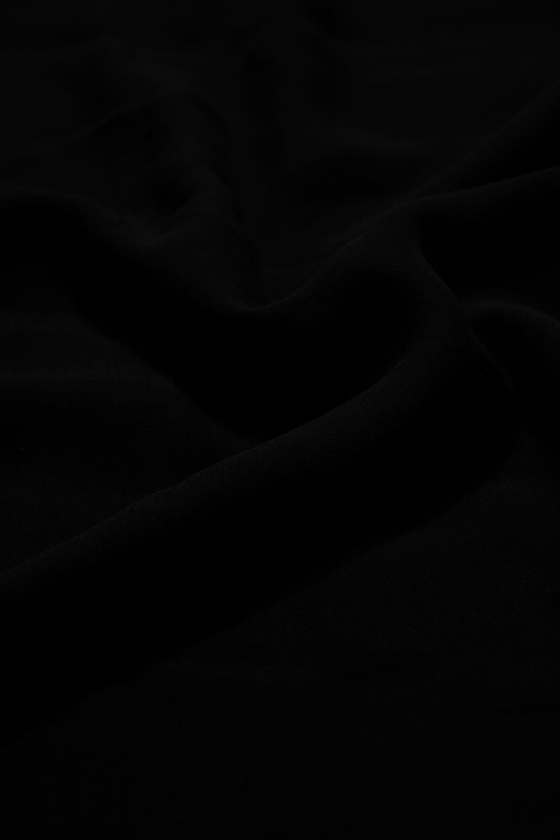 AIzaSyBcstauz-XMPRhEY21AUzeo032pxrXB5Ug - Black Dyed Georgette Fabric