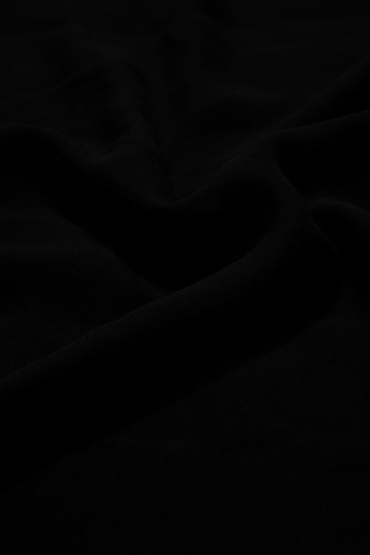 AIzaSyBcstauz-XMPRhEY21AUzeo032pxrXB5Ug - Black Dyed Georgette Fabric