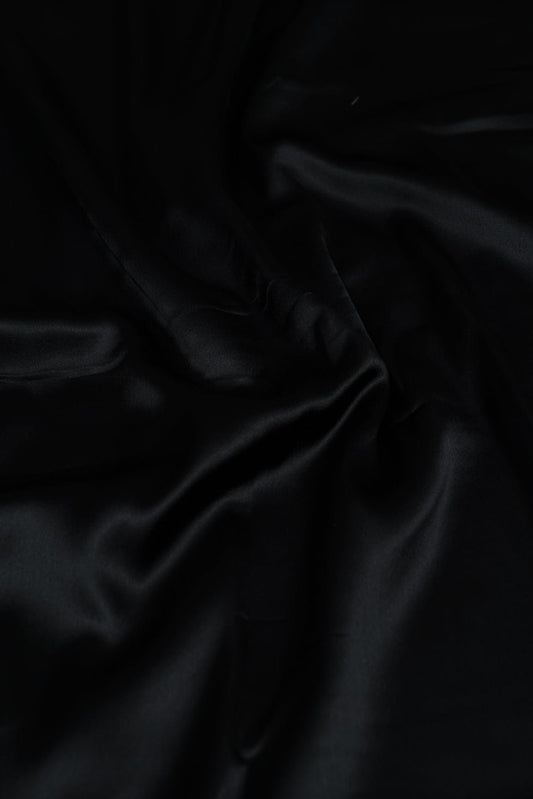 AIzaSyBcstauz-XMPRhEY21AUzeo032pxrXB5Ug - Black Dyed Satin