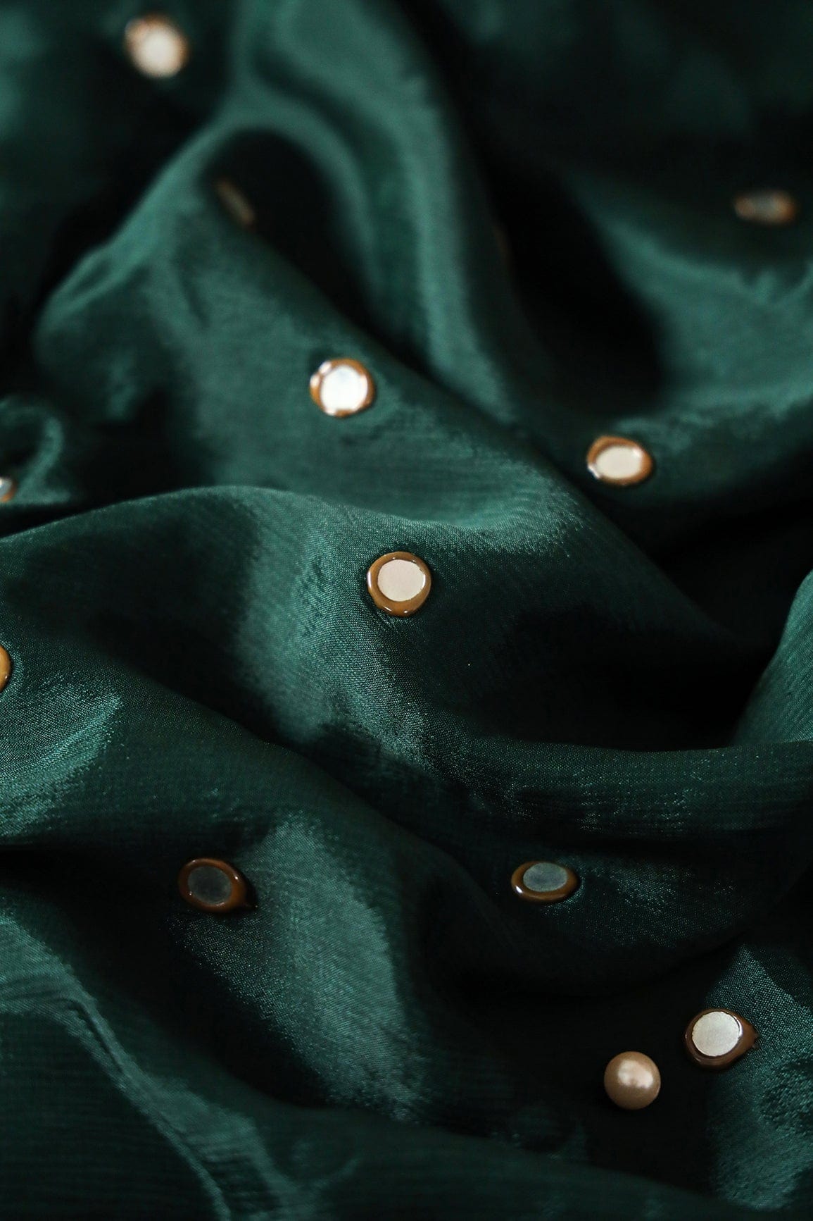 AIzaSyBcstauz-XMPRhEY21AUzeo032pxrXB5Ug - Bottle Green And Yellow Unstitched Lehenga Set Fabric (3 Piece)