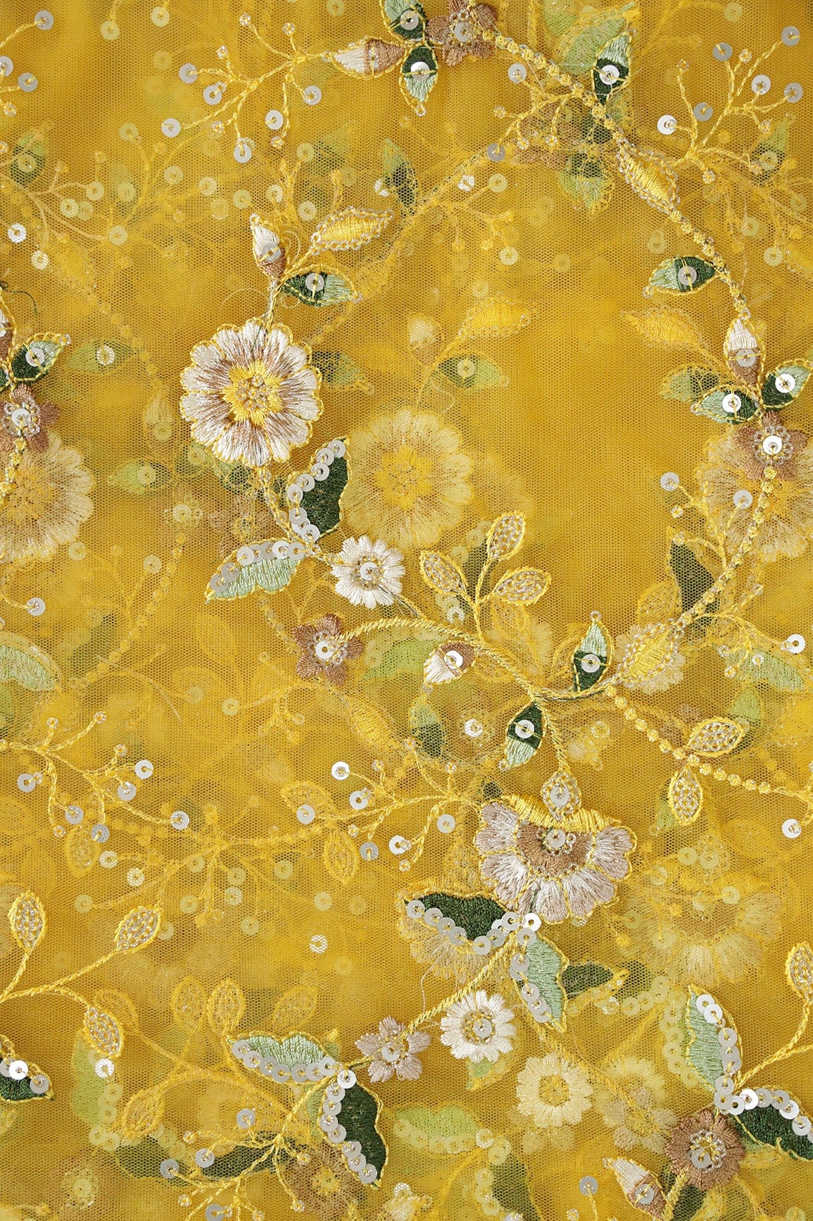 AIzaSyBcstauz-XMPRhEY21AUzeo032pxrXB5Ug - Bottle Green And Yellow Unstitched Lehenga Set Fabric (3 Piece)