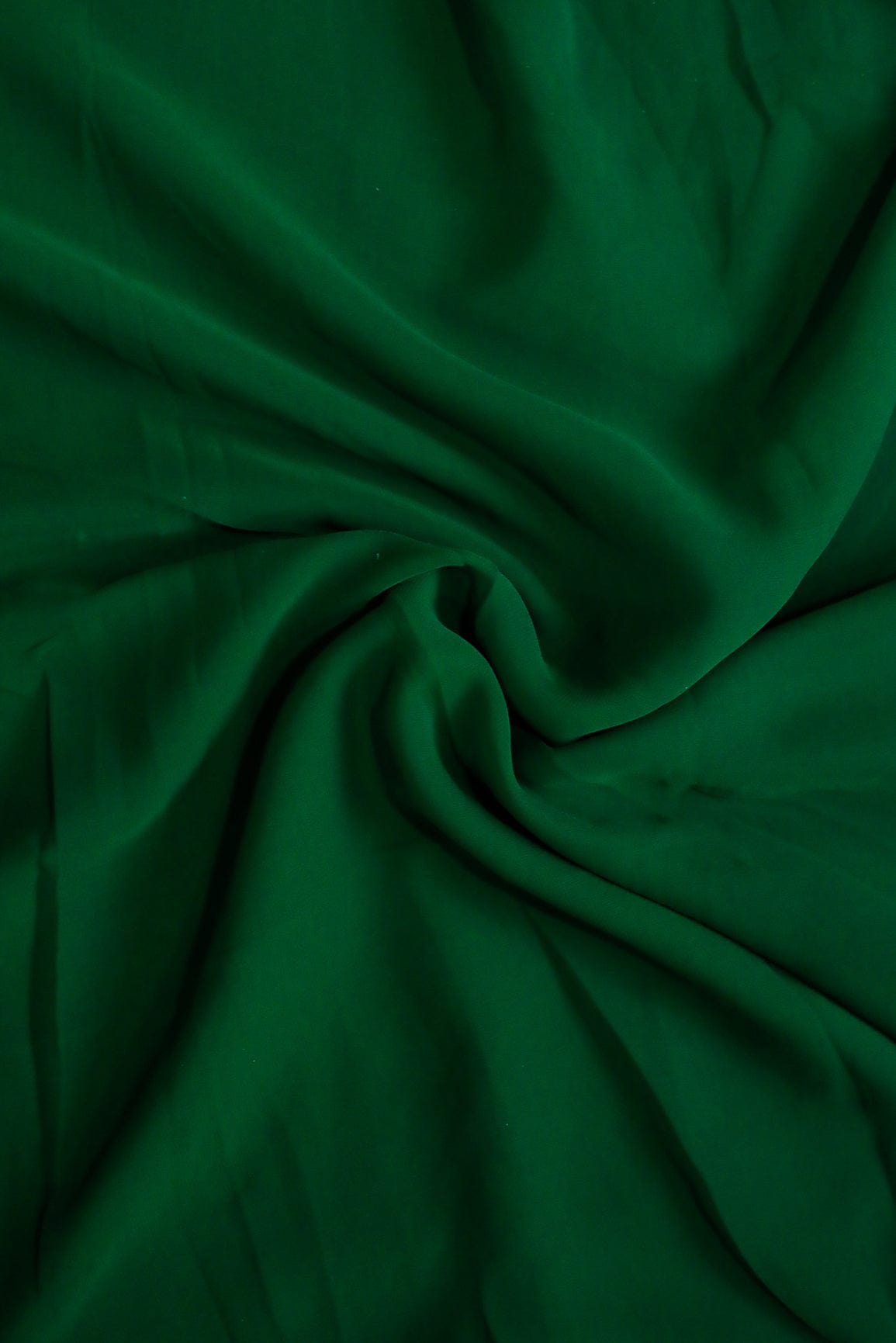 AIzaSyBcstauz-XMPRhEY21AUzeo032pxrXB5Ug - Bottle Green Dyed Georgette Fabric