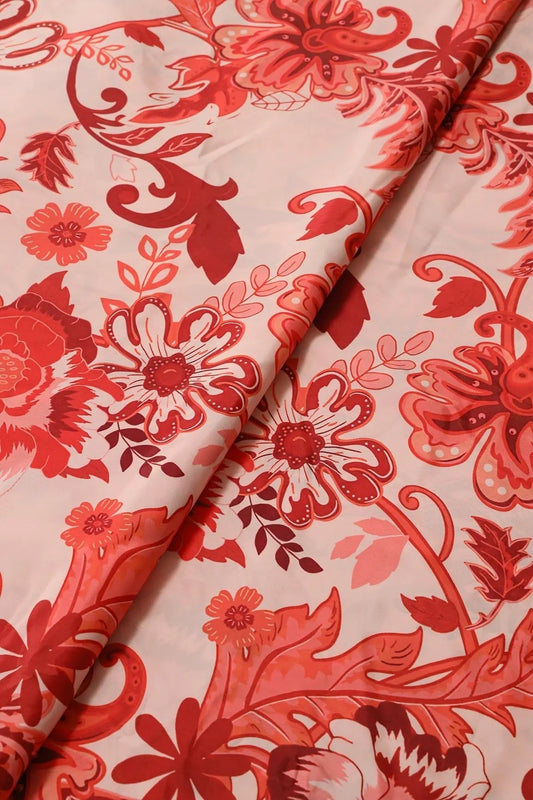 AIzaSyBcstauz-XMPRhEY21AUzeo032pxrXB5Ug - Cream And Rust Orange Saree set (2 Piece)