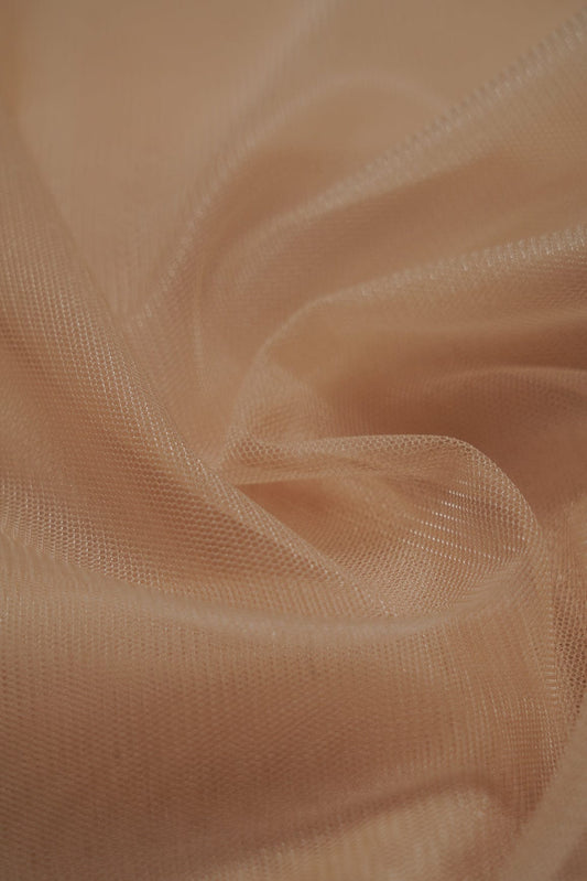 AIzaSyBcstauz-XMPRhEY21AUzeo032pxrXB5Ug - Dark Beige Dyed Soft Net