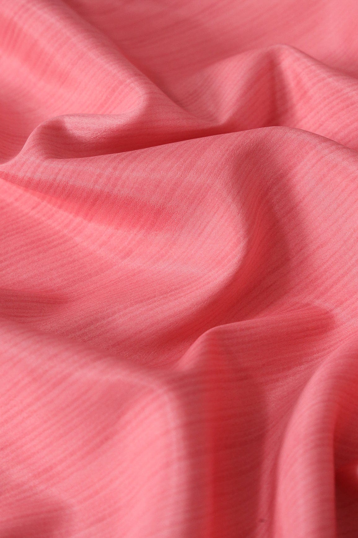 AIzaSyBcstauz-XMPRhEY21AUzeo032pxrXB5Ug - Dark Peach Stripes Pattern Digital Print On French Crepe Fabric