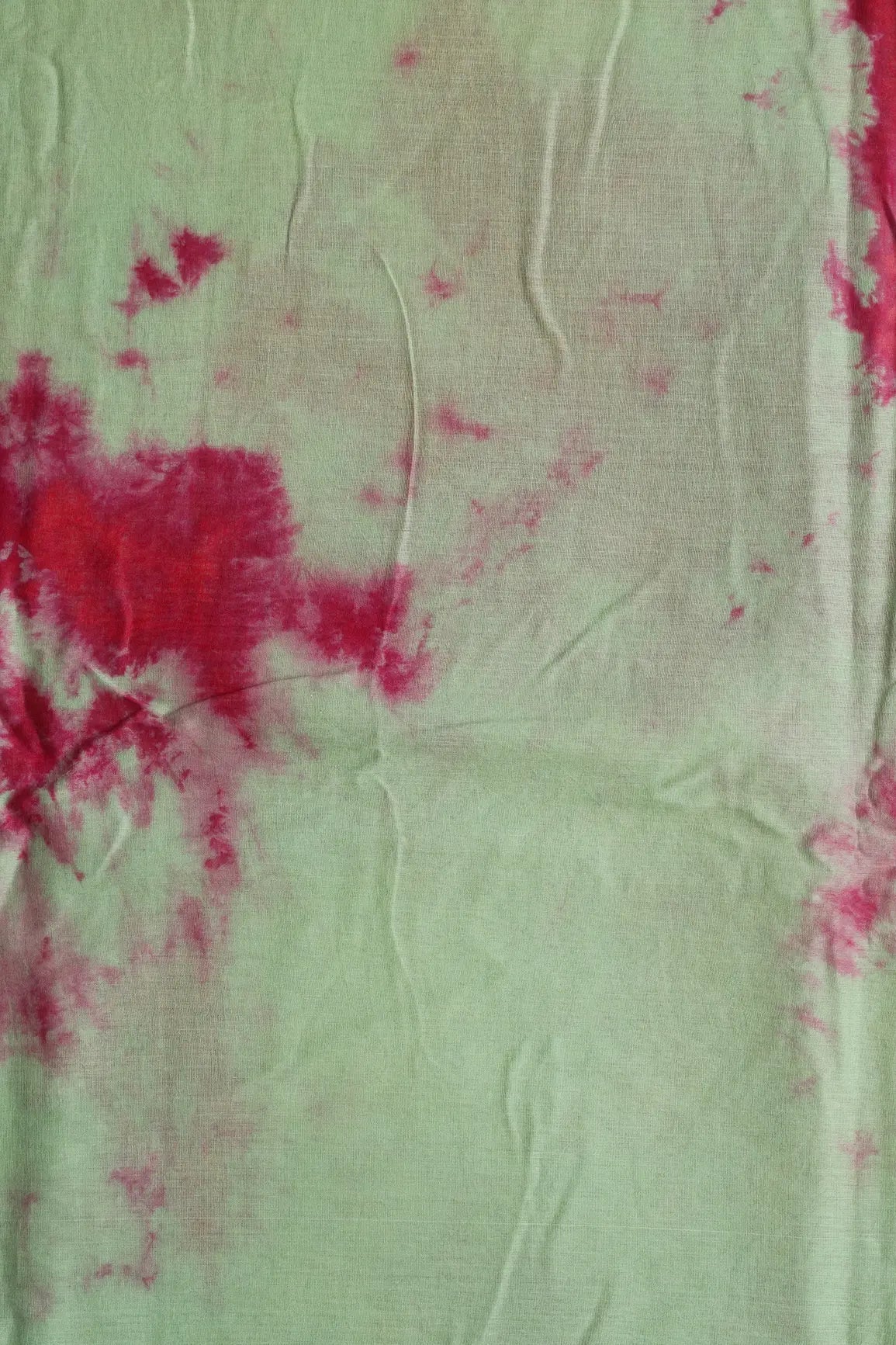AIzaSyBcstauz-XMPRhEY21AUzeo032pxrXB5Ug - Fuchsia And Olive Tie & Dye Shibori Print On Pure Mul Cotton Fabric