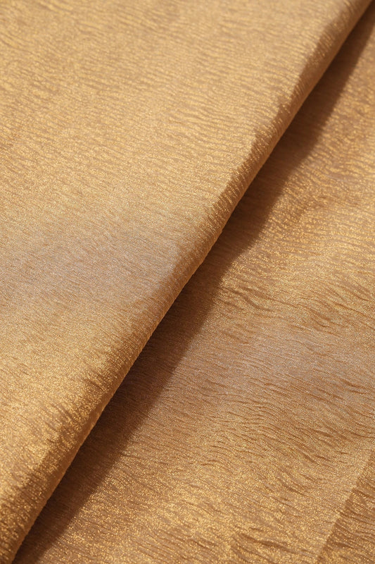 AIzaSyBcstauz-XMPRhEY21AUzeo032pxrXB5Ug - Gold Banarasi Zari Crush Tissue Fabric (Width 45)