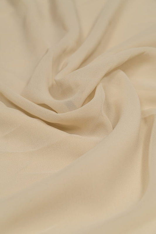 AIzaSyBcstauz-XMPRhEY21AUzeo032pxrXB5Ug - Light Beige Dyed Georgette Fabric