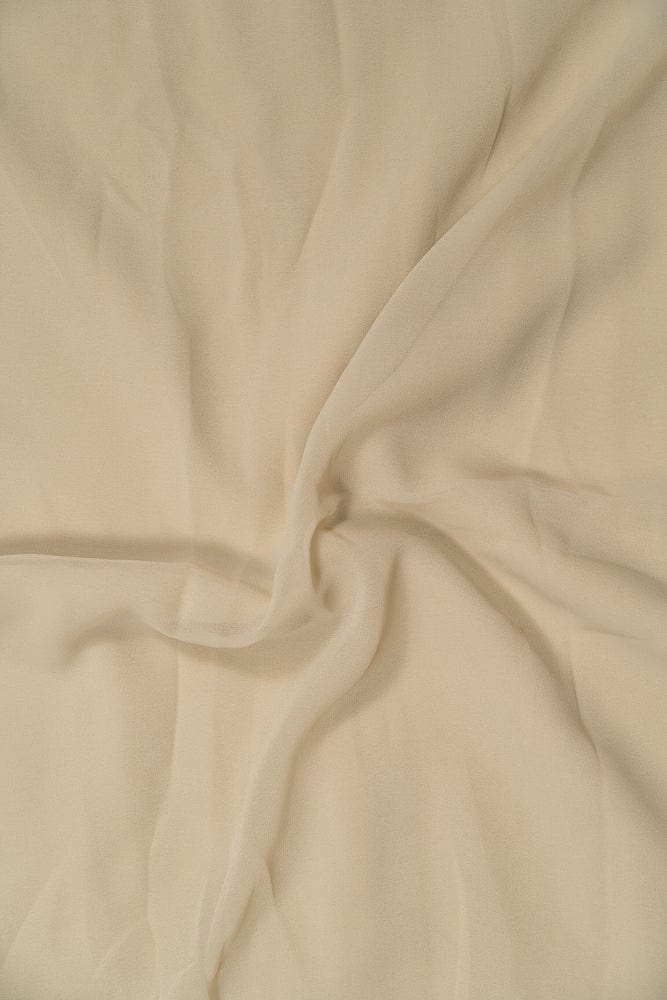AIzaSyBcstauz-XMPRhEY21AUzeo032pxrXB5Ug - Light Beige Dyed Georgette Fabric