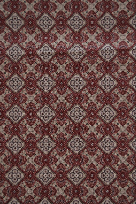 Multi Colour Digital Print On Tussar Silk Fabric