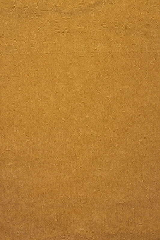 Mustard Dyed Viscose Georgette Fabric