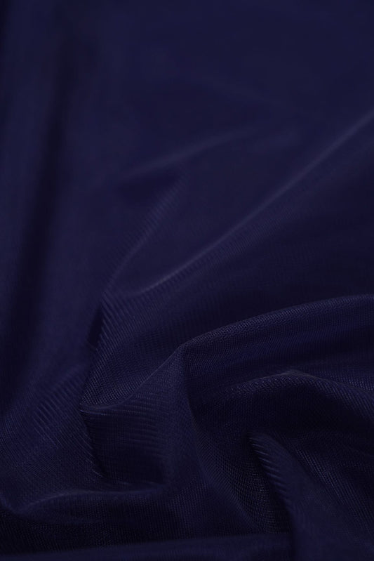 Navy Blue Dyed Soft Net
