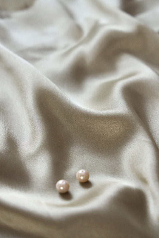 Pastel Olive Dyed Satin