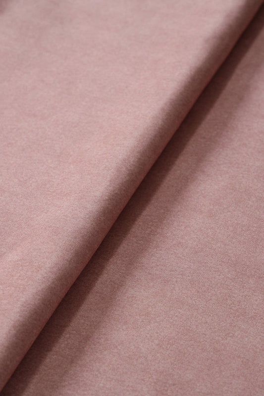 Pastel Peach Texture Pattern Digital Print On French Crepe Fabric