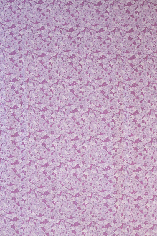 AIzaSyBcstauz-XMPRhEY21AUzeo032pxrXB5Ug - Big Width "56" Beautiful Lavender Floral Digital Print On Crepe Satin Fabric