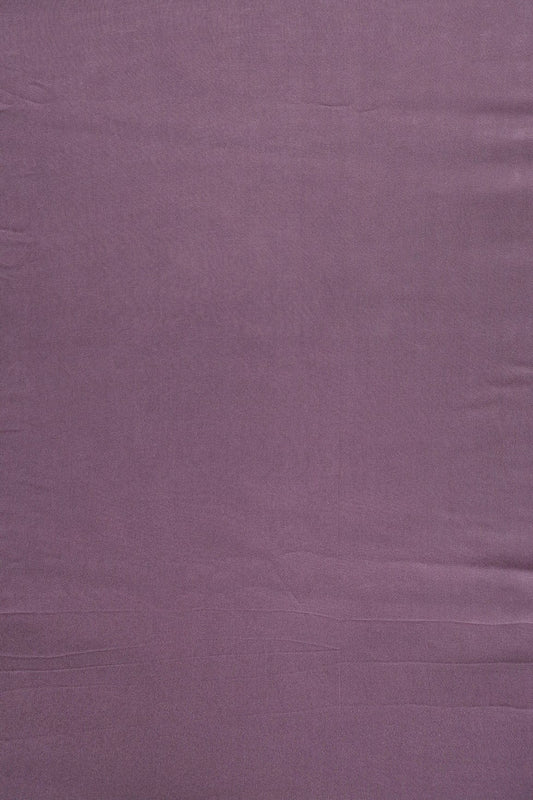 Purple Dyed Viscose Georgette Fabric