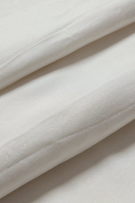 White Dyeable Viscose Santoon Fabric