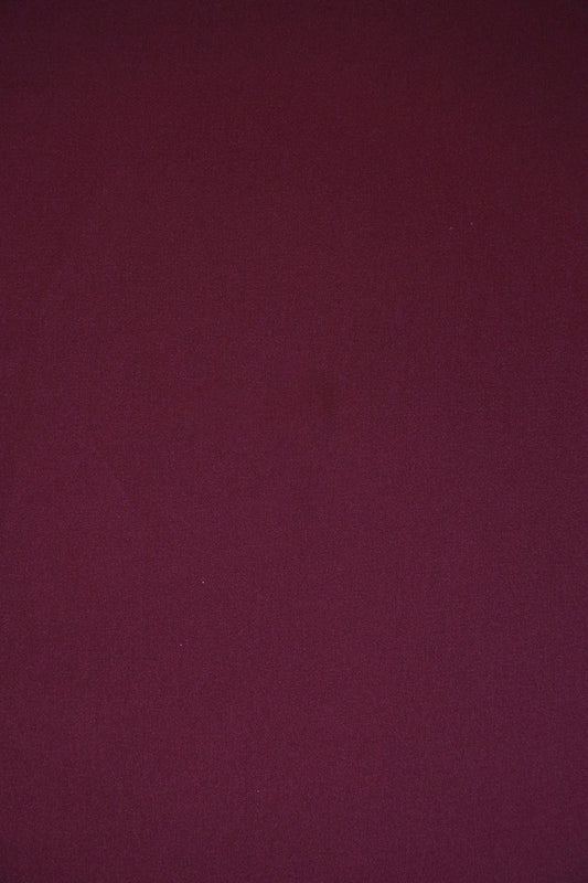 Wine Dyed Georgette Satin Fabric