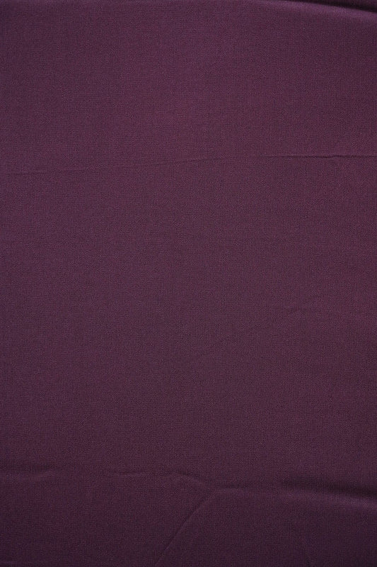 Wine Dyed Viscose Georgette Fabric